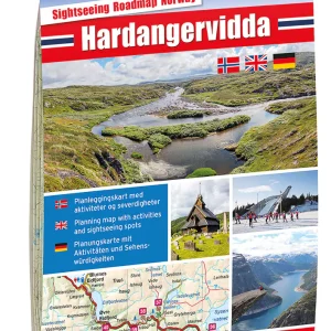 Opplevelsesguide Hardangervidda – 1:250 000, Lnr 6008
