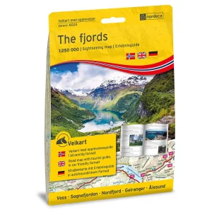 Opplevelsesguide The fjords – 1:250 000, Lnr 6024