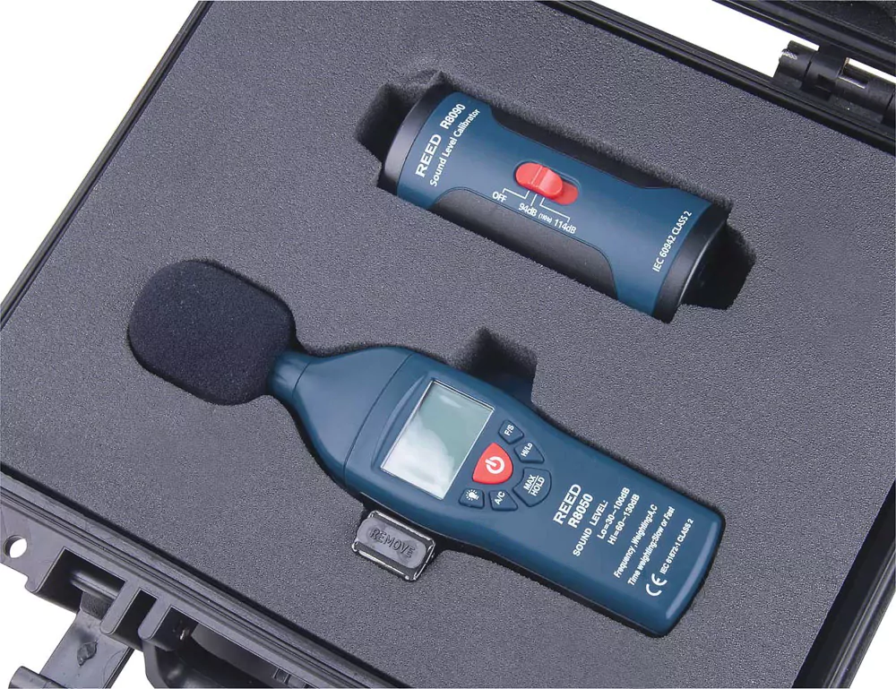 REED R8050-KIT Sound Level Meter and Calibrator - Image 3