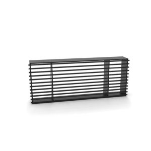 RAIL B350H150mm m/kassett sort – 385cm2