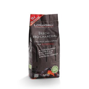 LotusGrill – Grillkull, Natural  Beechwood Charcoal 2,5 kg in bag